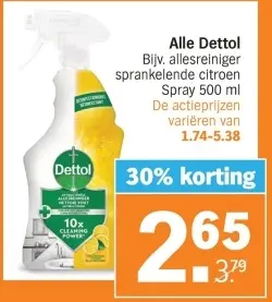 Aanbieding: Alle Dettol