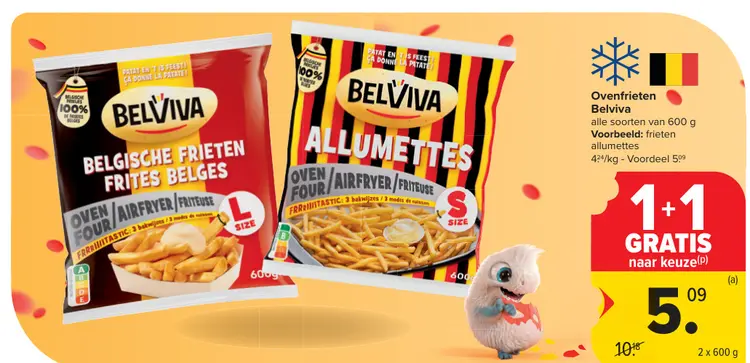 Promotie: Ovenfrieten