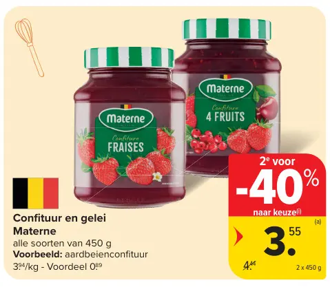 Promotie: Confituur en gelei