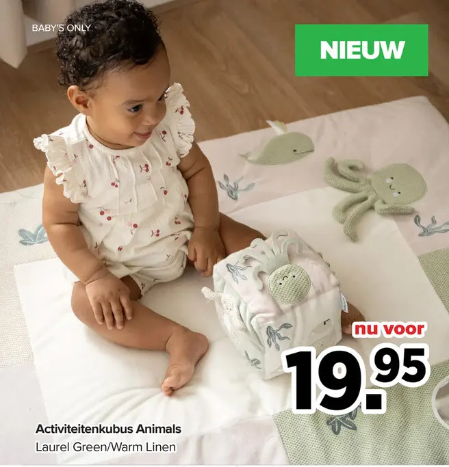 Promotie: Activiteitenkubus Animals