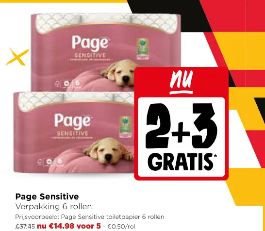 Promotie: Page Sensitive