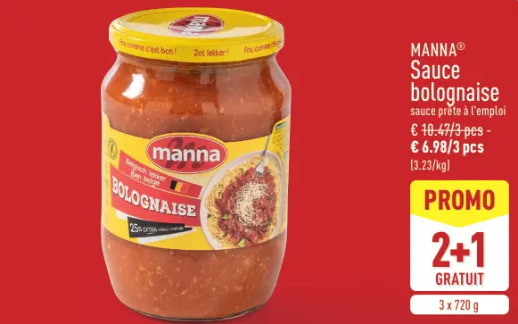 Offre: Sauce bolognaise