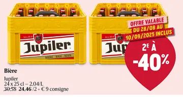 Offre: Jupiler