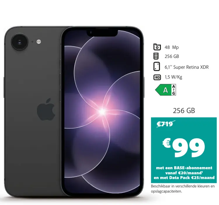 Promotie: iPhone 17e