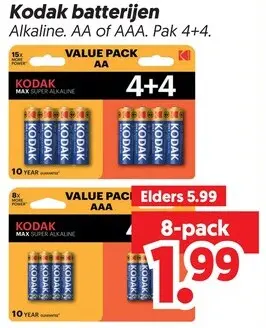 Aanbieding: Batterijen