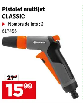 Aanbieding: Pistolet multi-jets Classic GARDENA