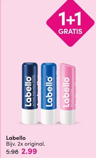 Aanbieding: Labello