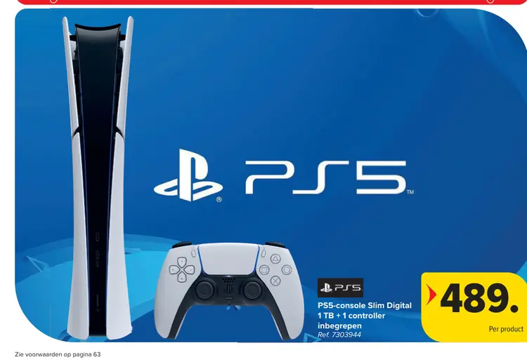 Promotie: PS5-console Slim Digital
