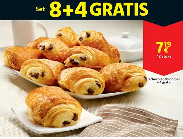 Aanbieding: chocoladebroodjes