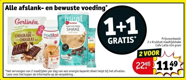 Promotie: Alle afslank- en bewuste voeding