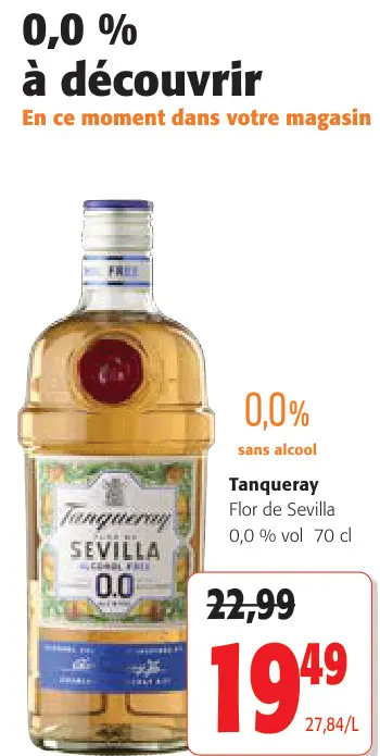 Offre: Tanqueray 