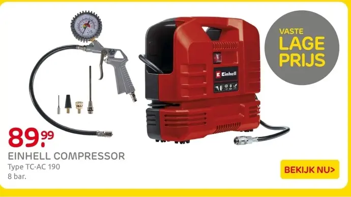 Aanbieding: Einhell compressor