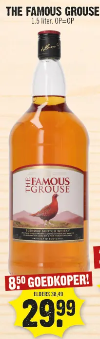 Aanbieding: The famous grouse