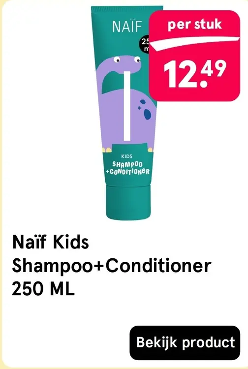 Aanbieding: Naïf Kids Shampoo+Conditioner
