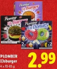 Aanbieding: Plombir IJsburger
