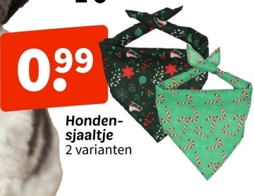 Aanbieding: Honden- sjaaltje