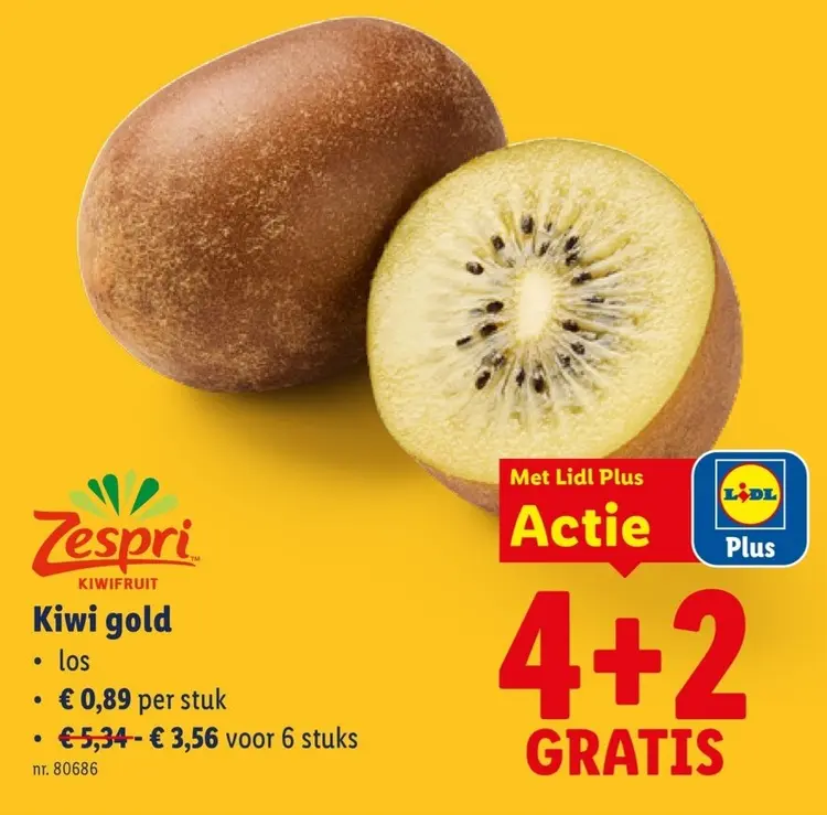 Promotie: Kiwi gold