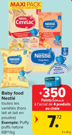 Offre: Baby food