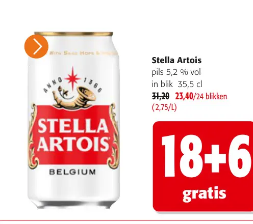 Promotie: Pils in blik