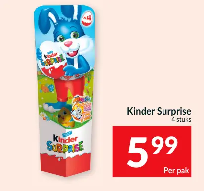 Promotie: Kinder Surprise