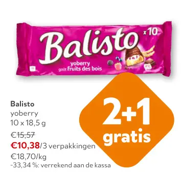Aanbieding: Balisto yoberry