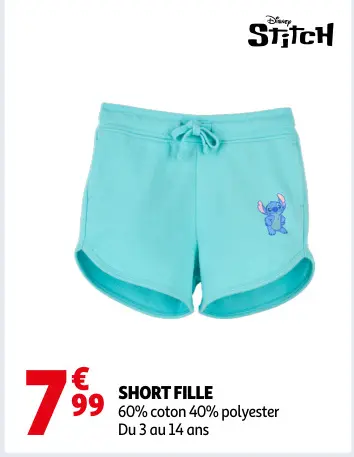 Promotie: Short fille