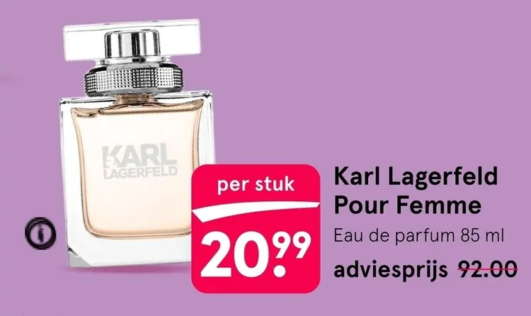 Aanbieding: Karl Lagerfeld Pour Femme