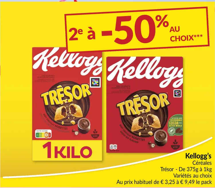 Offre: Céréales Trésor