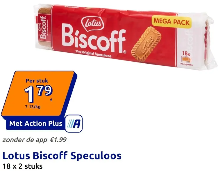 Promotie: Biscoff Speculoos
