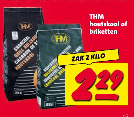 Aanbieding: houtskool of briketten