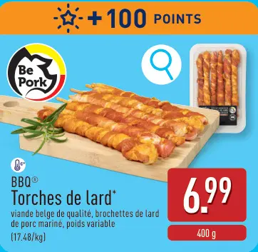 Offre: Torches de lard