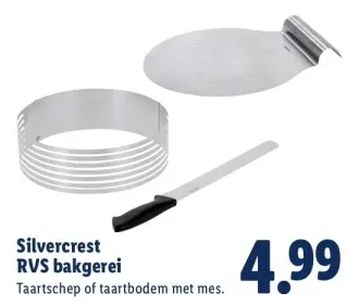 Aanbieding: RVS bakgerei