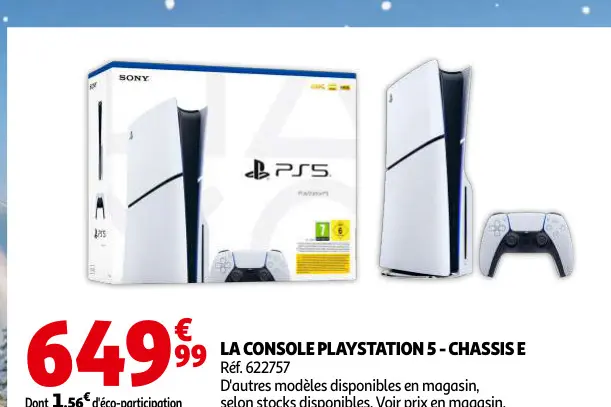 Promotie: Console Playstation 5 - Chassis E