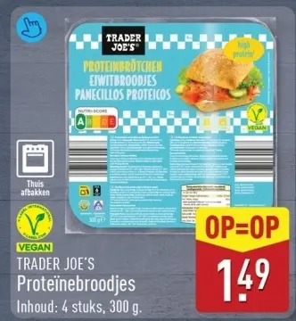 Aanbieding: Proteïnebroodjes