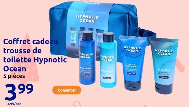 Offre: Coffret cadeau trousse de toilette Hypnotic Ocean