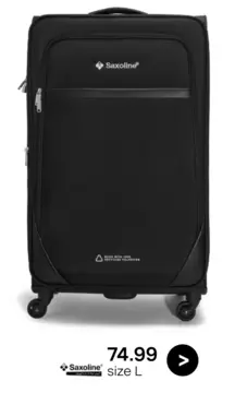 Aanbieding: Saxoline Koffer size L