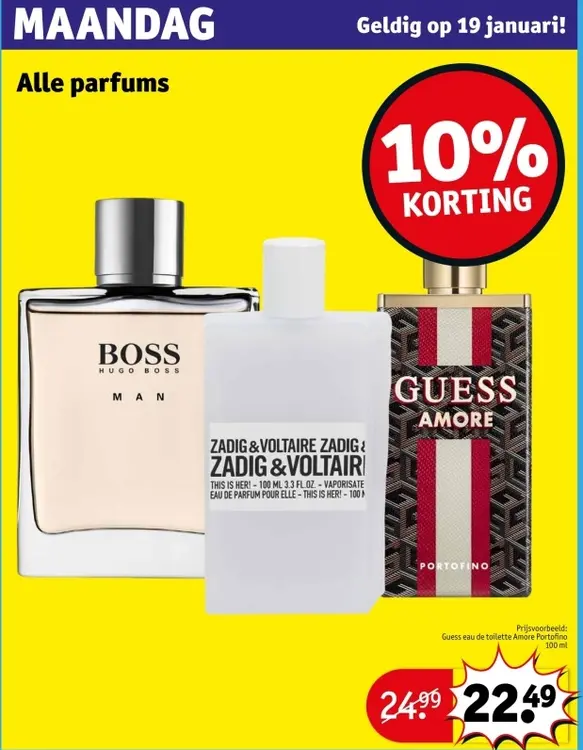 Promotie: Alle parfums
