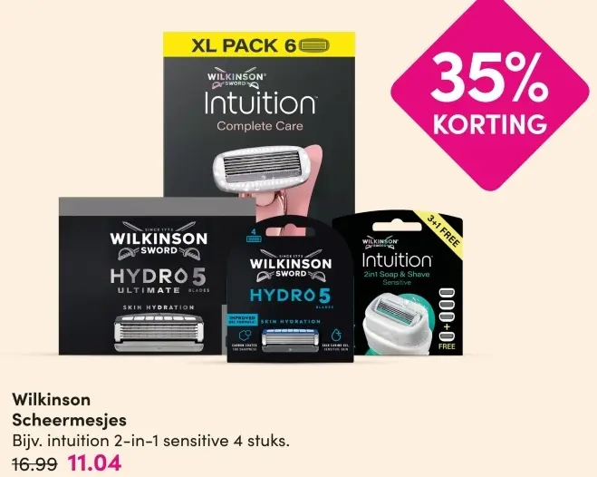 Aanbieding: Scheermesjes