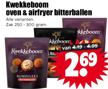 Aanbieding: oven & airfryer bitterballen