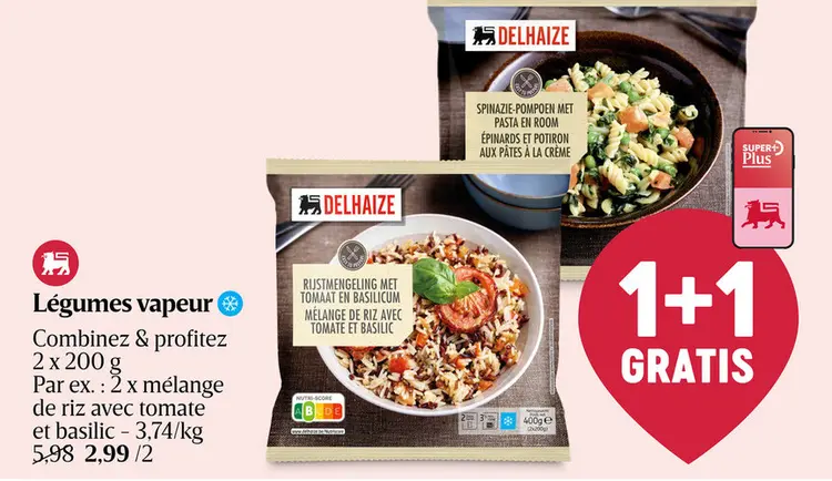 Offre: Légumes vapeur