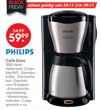 Aanbieding: PHILIPS Café Gaia