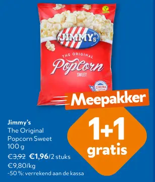 Aanbieding: Jimmy's The Original Popcorn Sweet