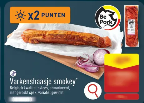 Promotie: Varkenshaasje smokey