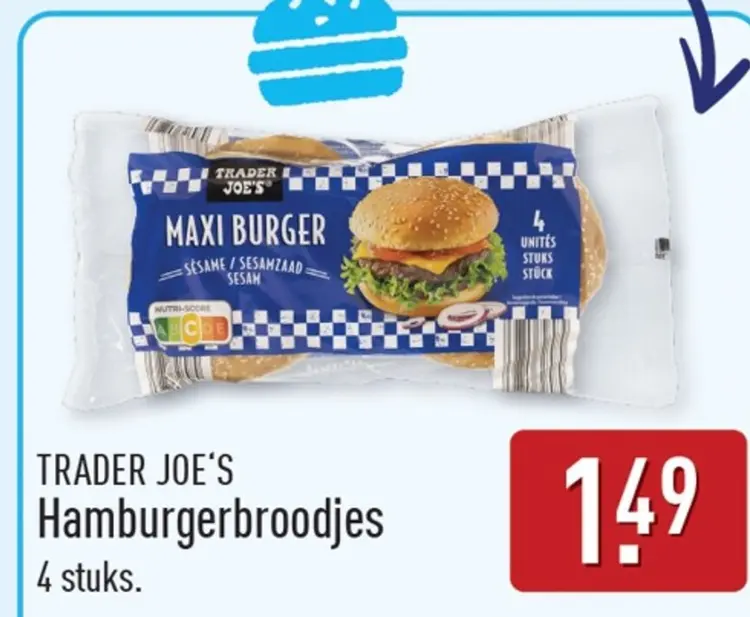 Aanbieding: Hamburgerbroodjes