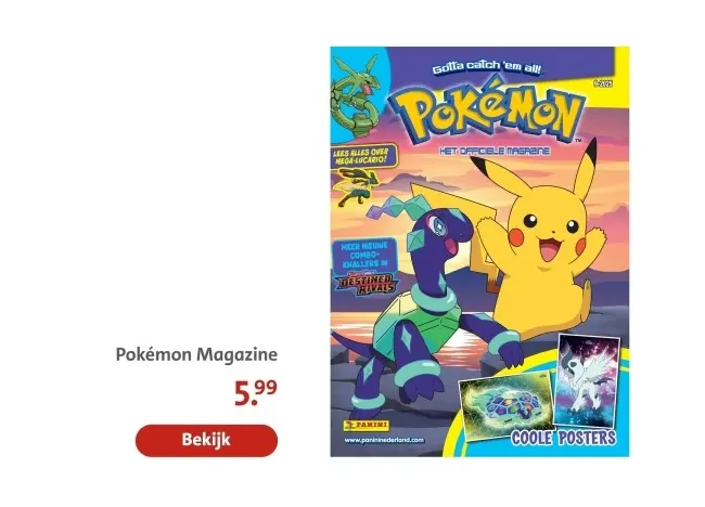 Aanbieding: Pokémon Magazine