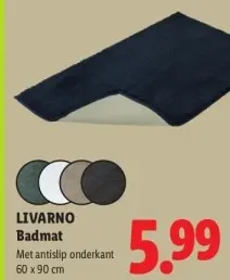 Aanbieding: Badmat