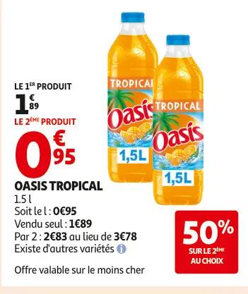 Promotie: Oasis tropical