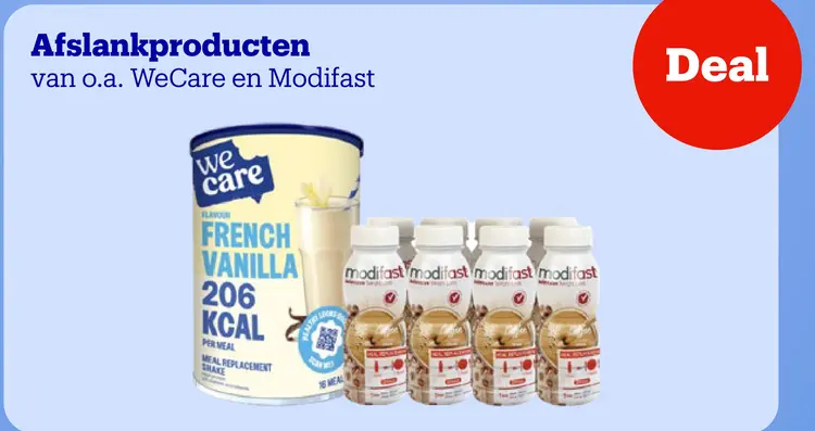 Aanbieding: Afslankproducten