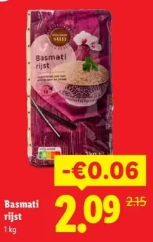 Aanbieding: Basmati rijst