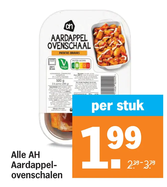 Aanbieding: Aardappel Ovenschaal